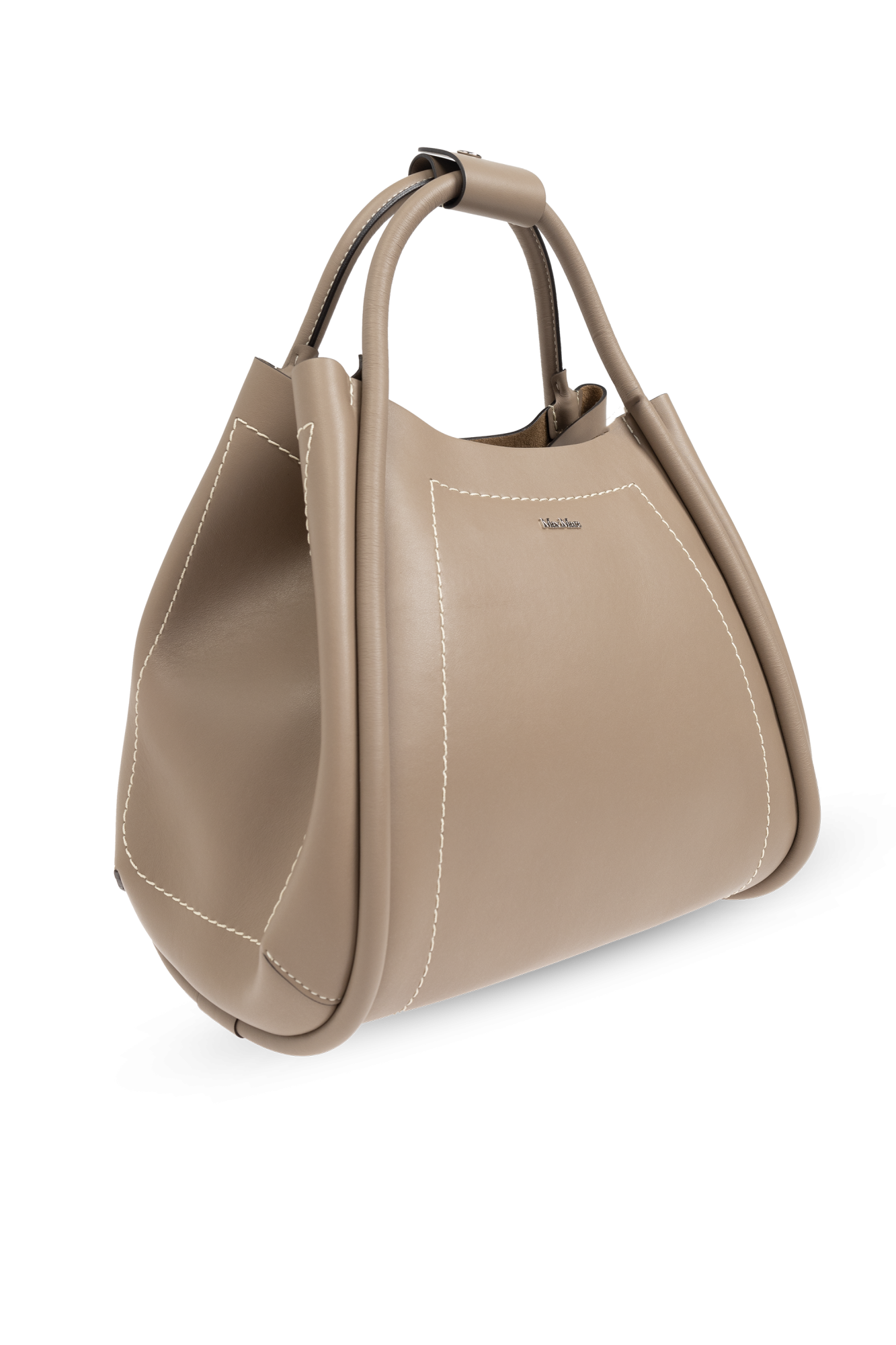 Beige Bag type shopper Max Mara - Jackhammer 19 Leather